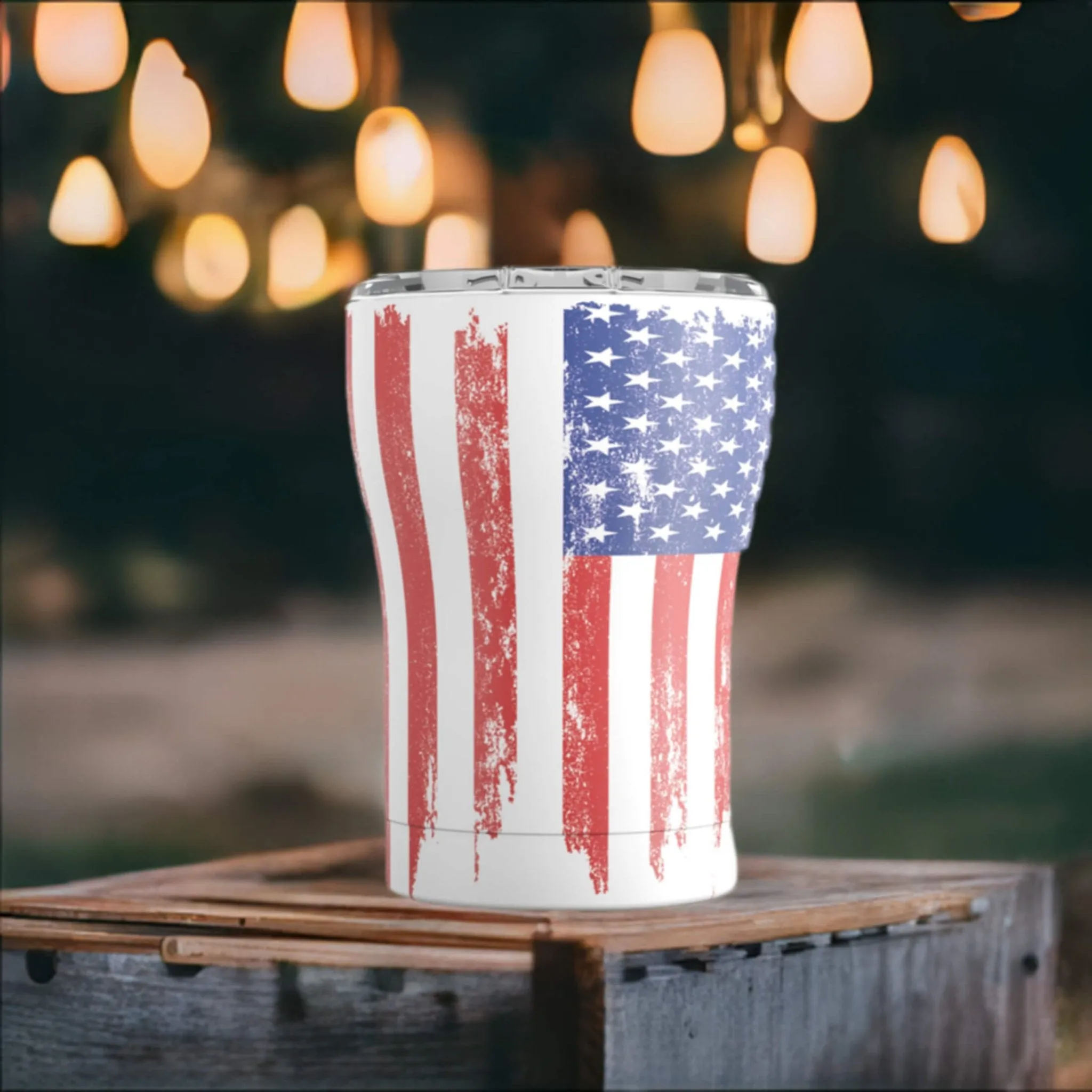 12 oz. SIC® American Flag Tumbler