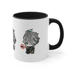 Alheitham Genshin Impact Accent Coffee Mug, 11oz Cups Mugs Cup Gift For Gamer Gifts Game Anime Fanart Fan Birthday Valentine's Christmas