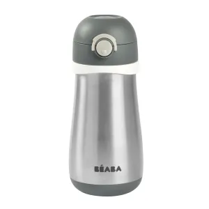 Beaba Stainless Steel Spout Cup - Grey