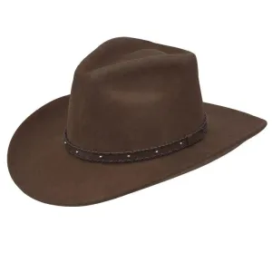 Black Creek (BC2043)- Crushable Wool Felt Cowboy Hat