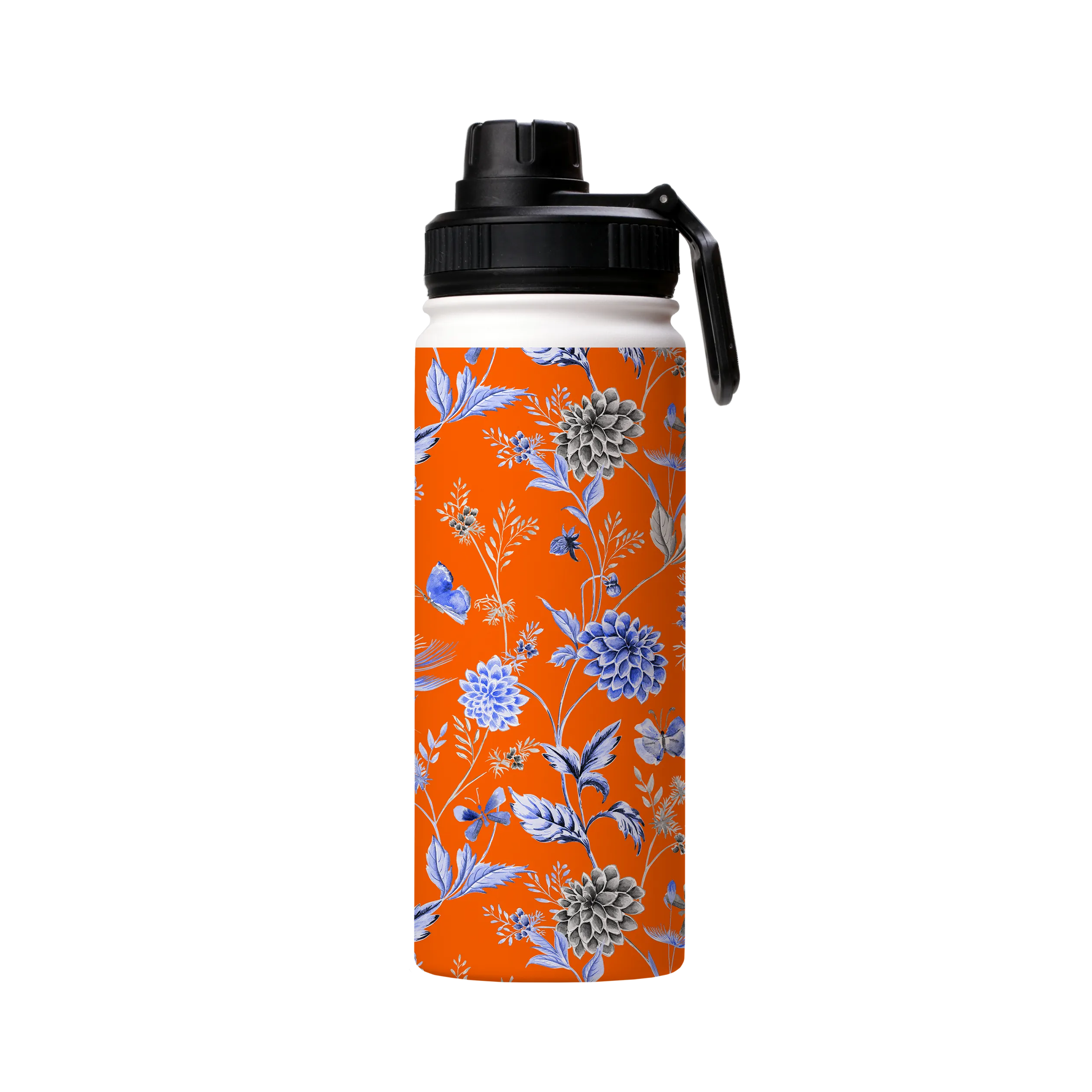 Blue Jam Orange Insulated Stainless Steel Water Bottle