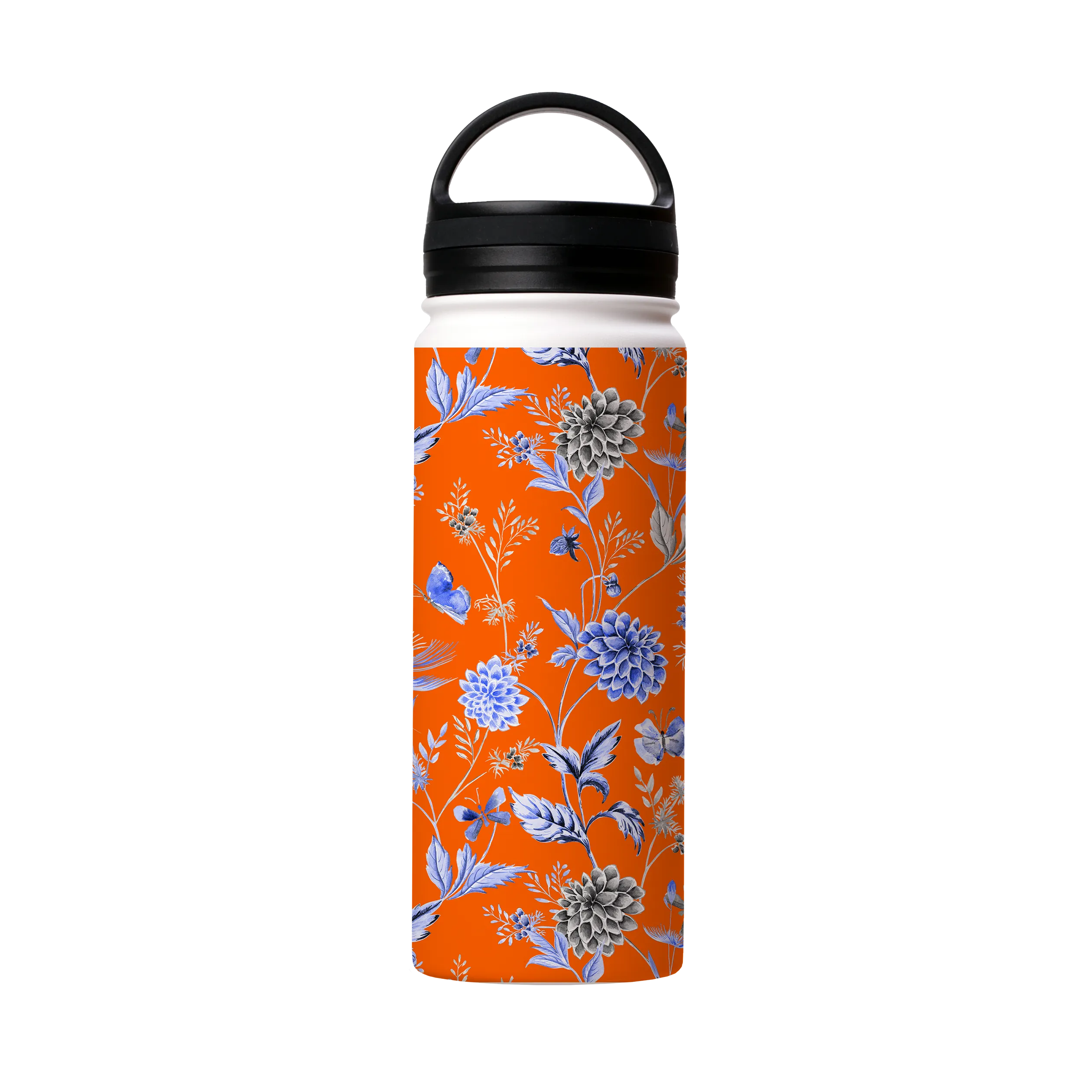 Blue Jam Orange Insulated Stainless Steel Water Bottle