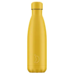 Chilly's Bottle Matte Burnt All Yellow 500ml