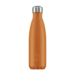 Chilly's Bottle Matte Burnt Orange 500ml