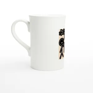 Comix travel battle - White 10oz Porcelain Slim Mug