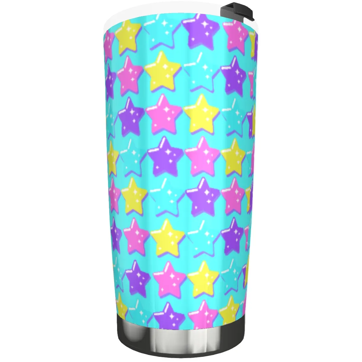 Electric Star Wave Blue Tumbler 20oz