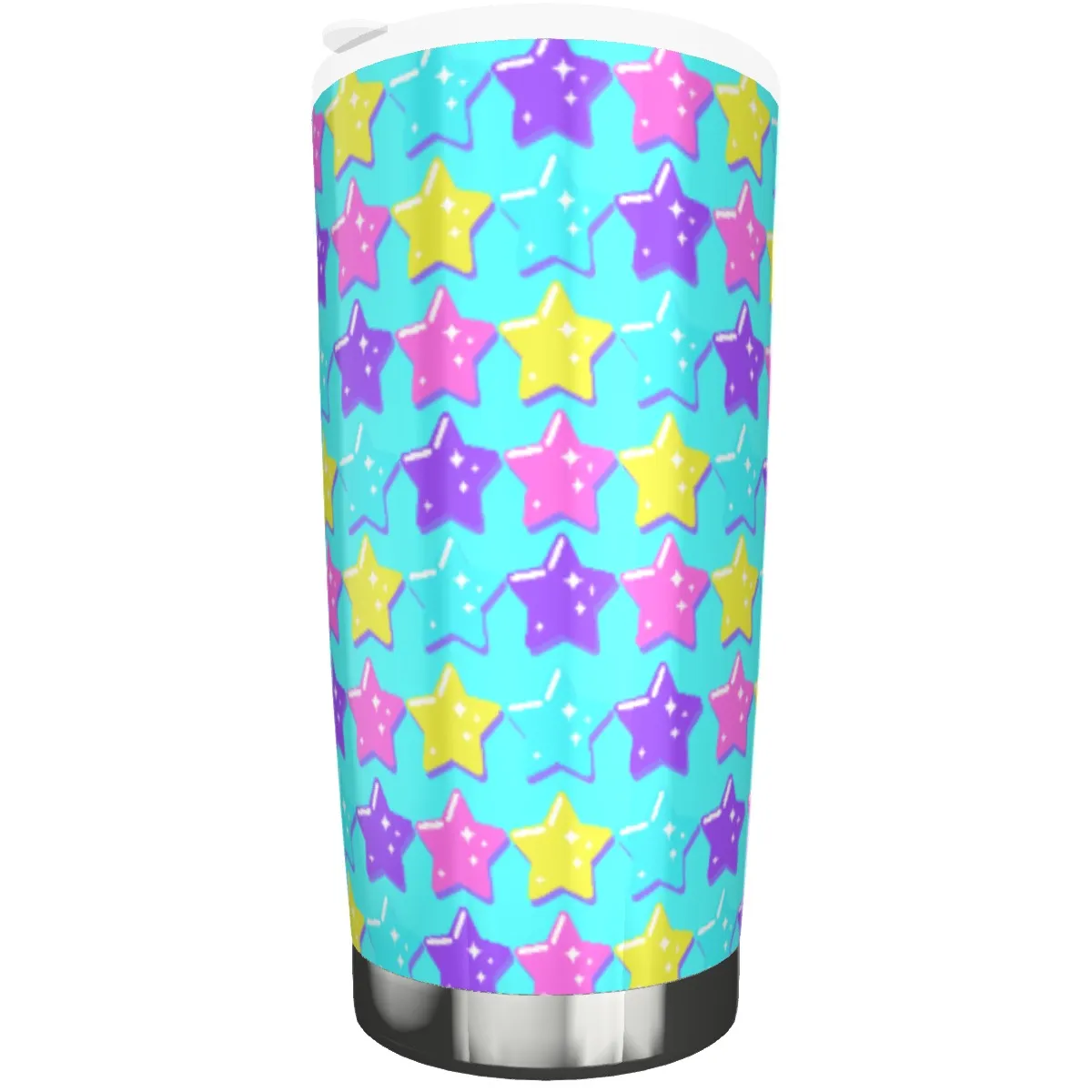 Electric Star Wave Blue Tumbler 20oz