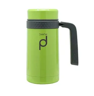 Grunwerg DrinkPod Stainless Steel Vacuum Mug 450ml Green