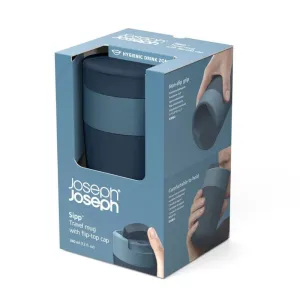 Joseph Joseph Sipp Travel Mug 340ml Blue