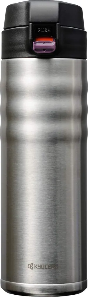 Kyocera Ceramic Insulated Travel Mugs 500ml Silver