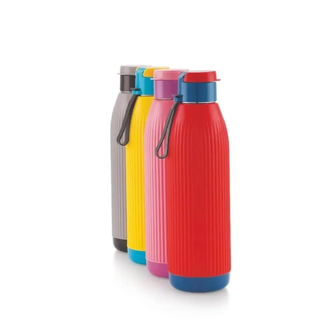 Liza Stainless Steel Insulated Water Bottle (800ML) For School, Office, Gym & Colleges Yellow