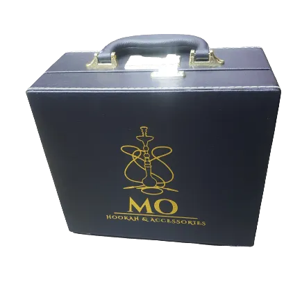 MO Hookah Cubic Glass Shisha - أرجيلة ام او الزجاجية المكعّبة