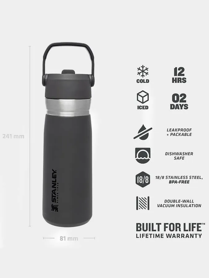 Stanley Ice Flow Flip Straw Water Bottle (0.65L)