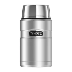 Thermos Stainless King Vacuum Insulated Food Jar Silver 710ml