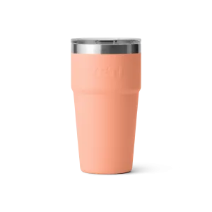 Yeti Rambler 20oz/591ml Stackable Cup with Magslider Lid - Lowcountry Peach